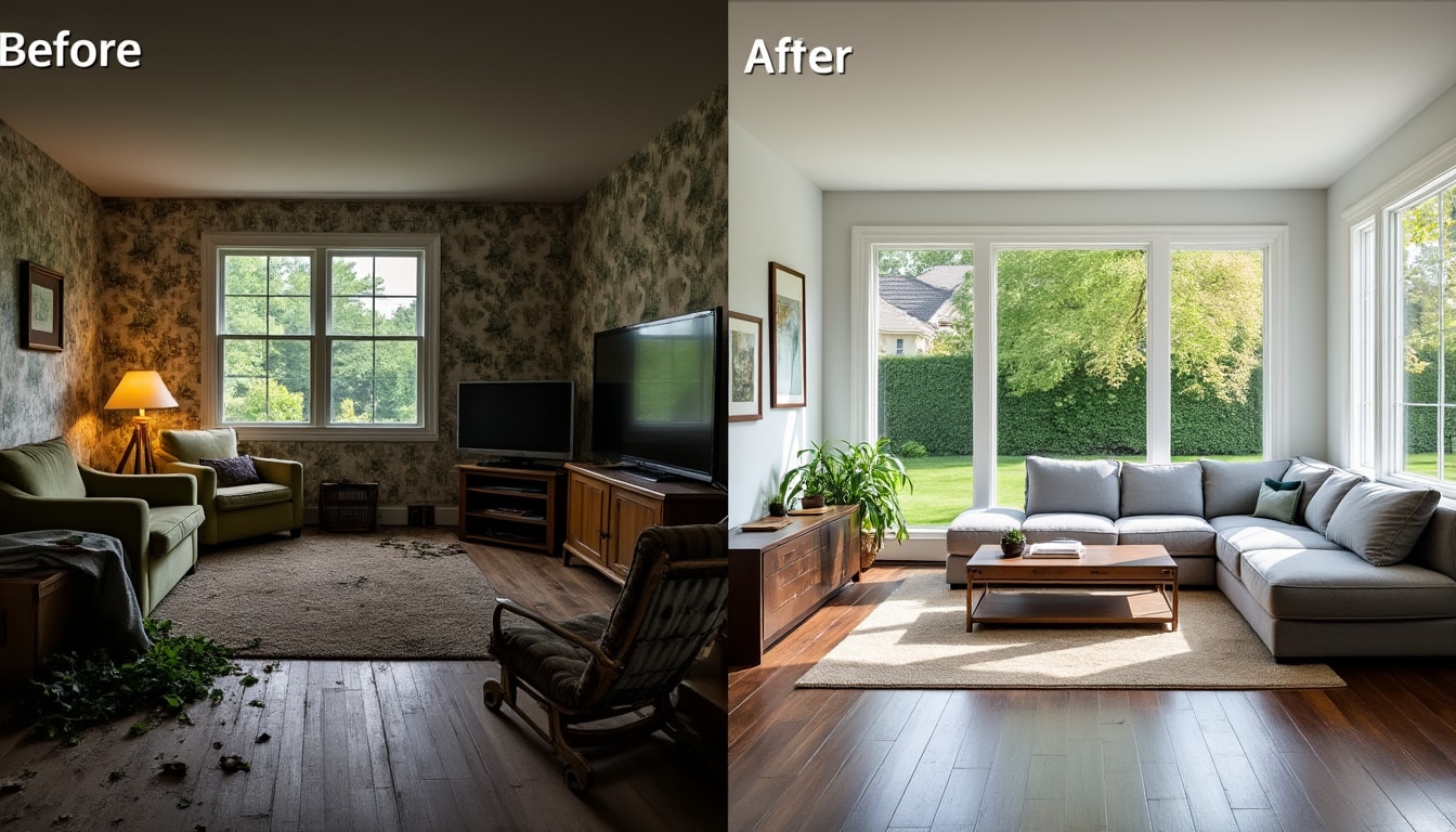découvrez des idées inspirantes de rénovation de maison avec des transformations avant et après époustouflantes. explorez des projets innovants et des conseils pratiques pour donner une nouvelle vie à votre intérieur.