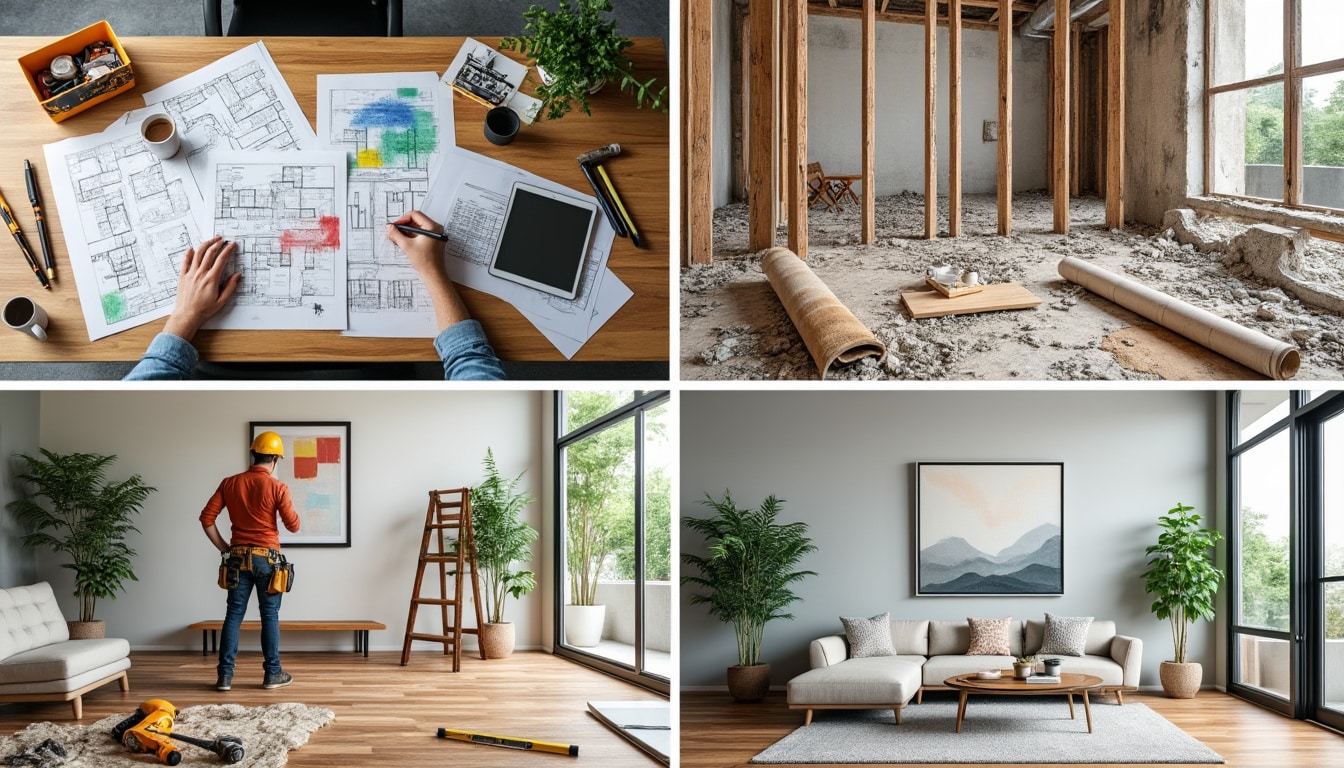 découvrez les étapes essentielles pour réussir la rénovation de votre appartement. de la planification à la réalisation, suivez nos conseils pratiques pour transformer votre espace de vie en un lieu convivial et moderne.