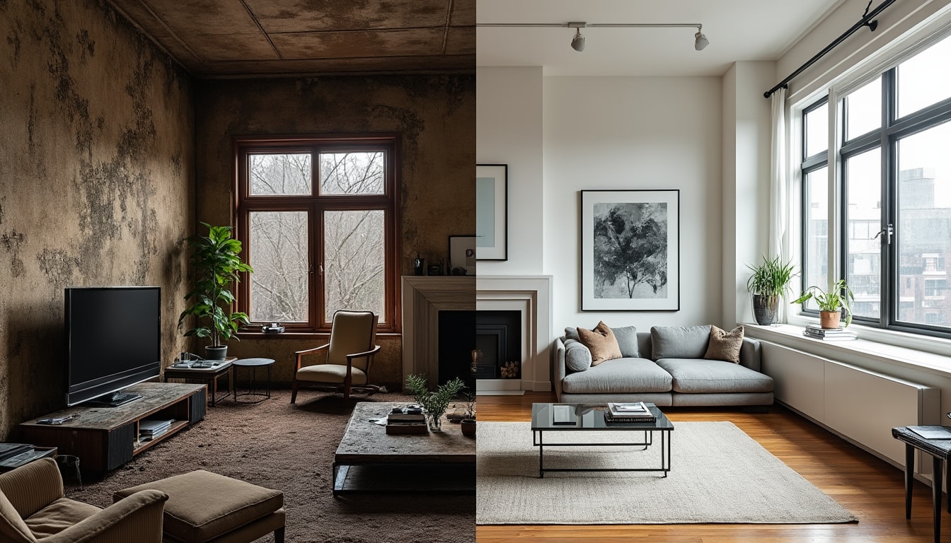 découvrez des exemples inspirants de rénovations d'appartements avec des transformations avant/après impressionnantes. transformez votre espace de vie grâce à des idées innovantes et des conseils pratiques pour une rénovation réussie.