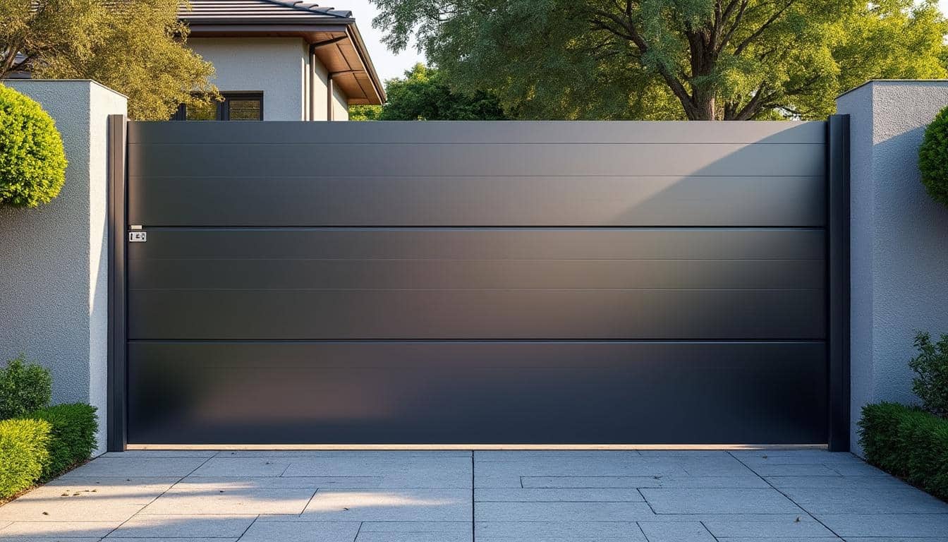 Illustration - Les atouts majeurs du portail en aluminium