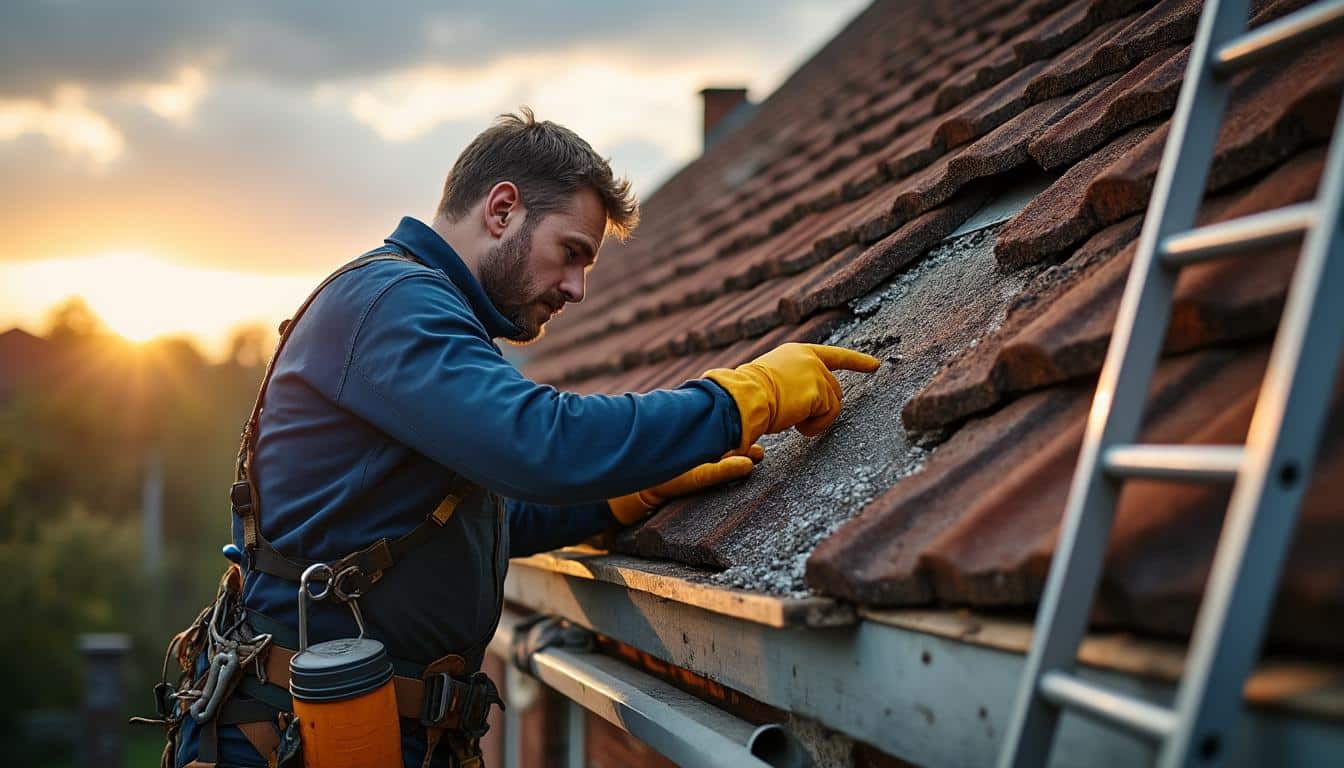 Illustration: Identifier les signes et causes pour réparer la toiture en toute sécurité