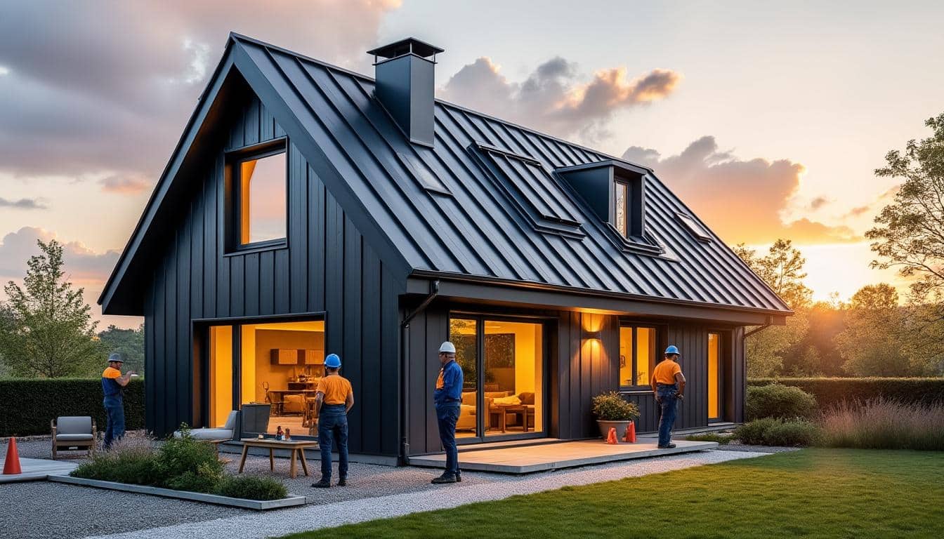 Illustration: Définition et spécificités de la toiture en bac acier