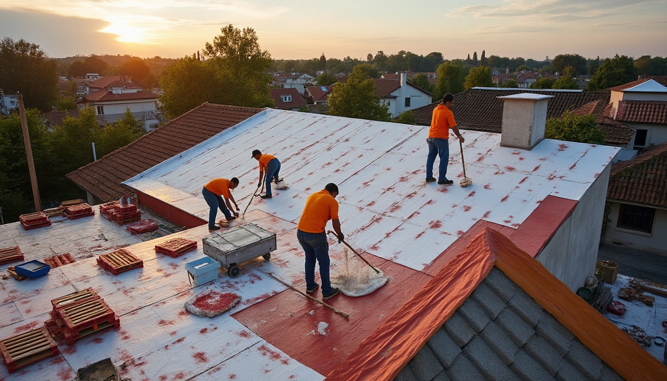 Illustration: Estimation du temps nécessaire pour refaire une toiture de 100 mètre carré : chiffres clés et premiers repères