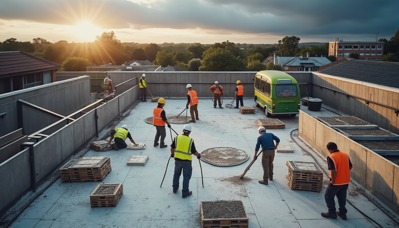 Illustration: Les facteurs qui influencent la durée des travaux de réfection d’une toiture de 100 mètre carré