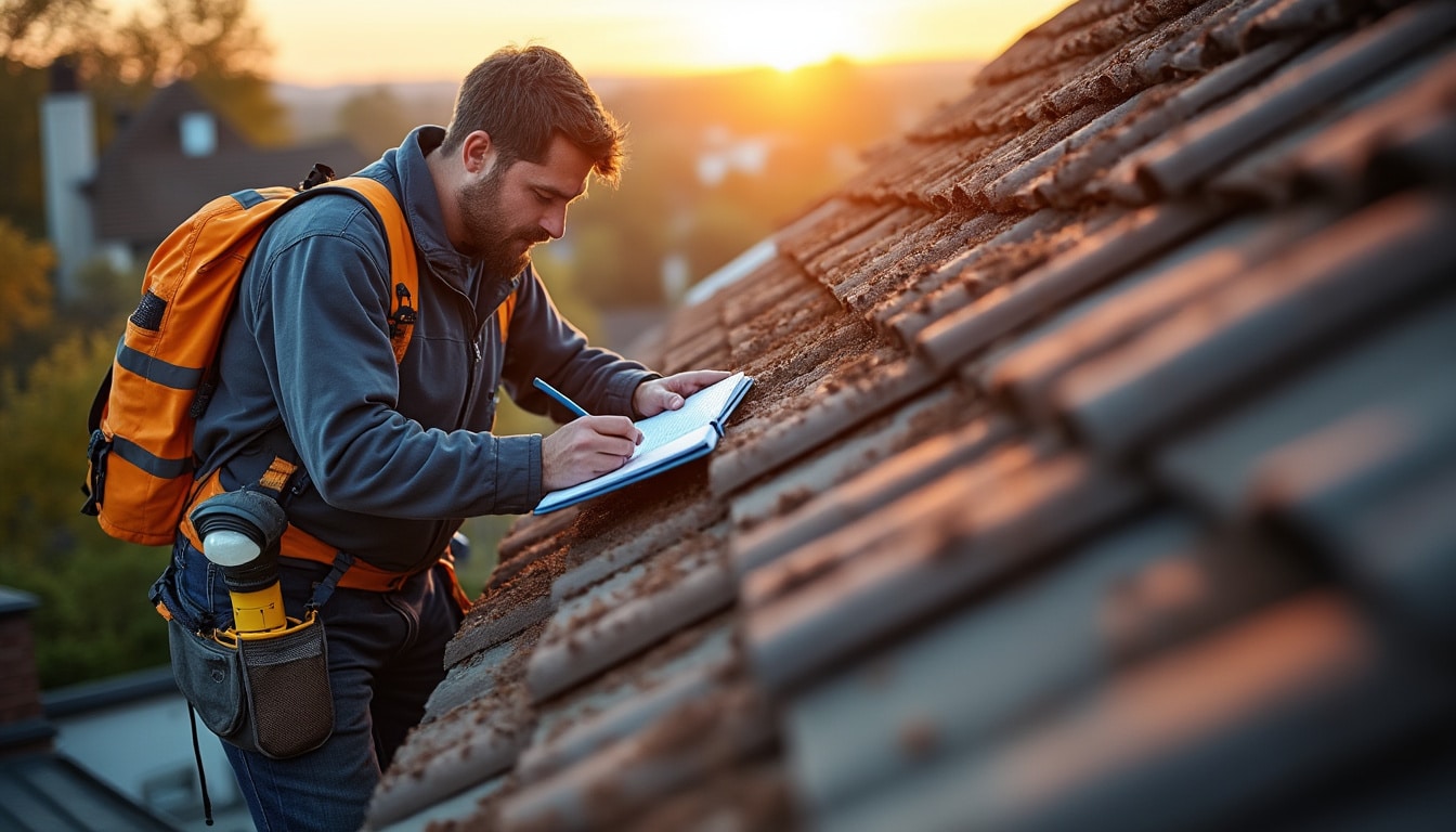 Illustration: Identifier les problèmes courants qui nécessitent de réparer une toiture