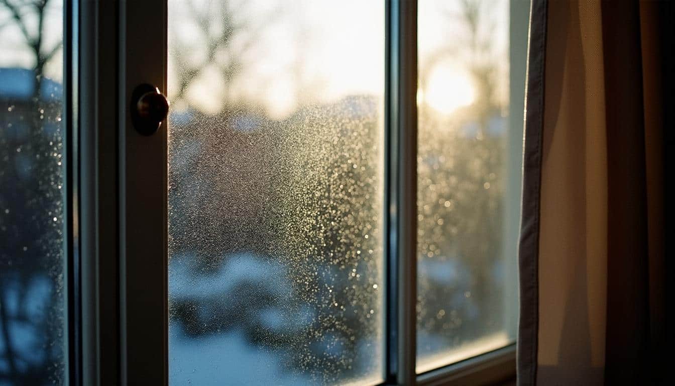Condensation sur une fenêtre à double vitrage : comment reconnaître un défaut et agir
