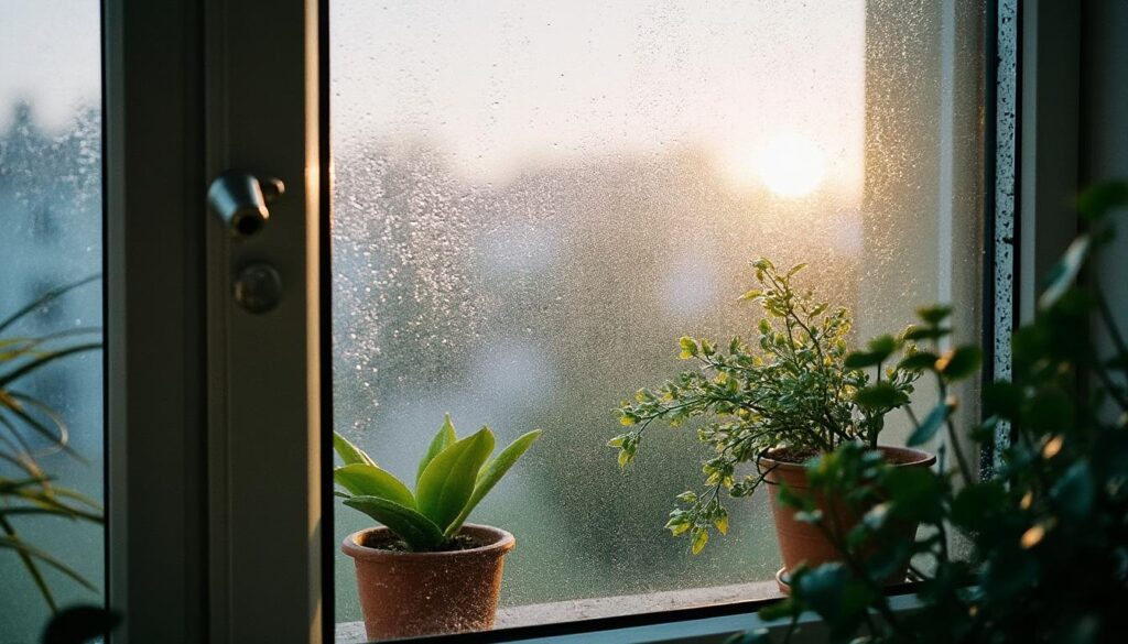 Condensation sur les fenêtres et humidité intérieure persistante : causes et solutions