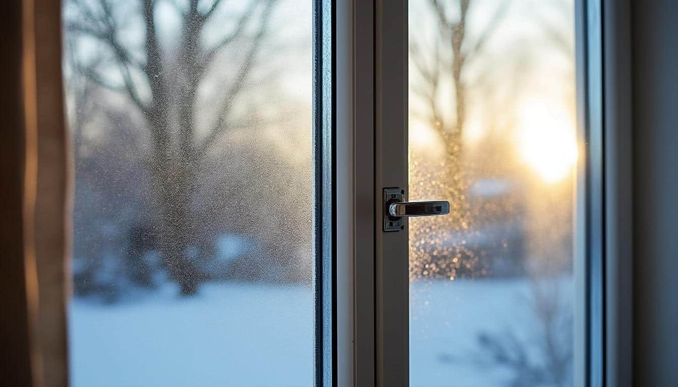 Illustration: Les mécanismes physiques derrière la condensation et l’isolation thermique des fenêtres