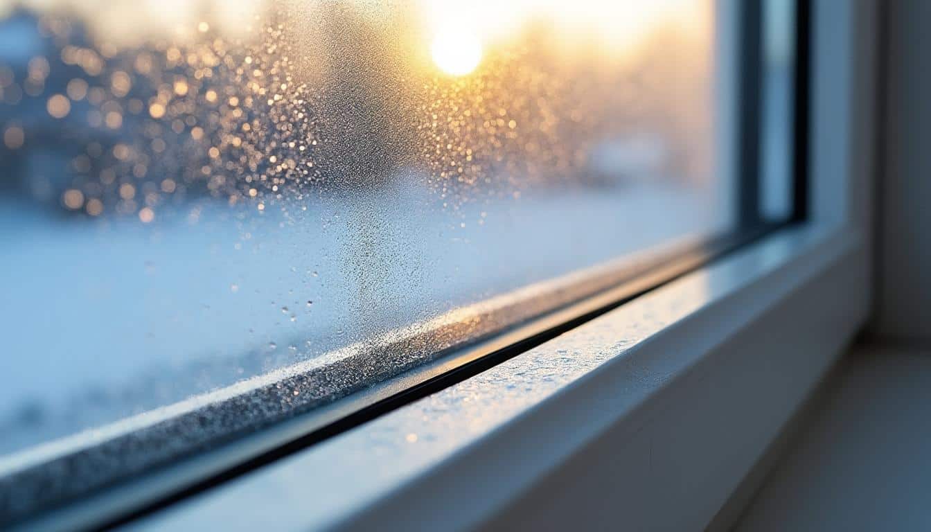 Illustration: Origines et causes de la condensation sur une fenêtre à profil aluminium