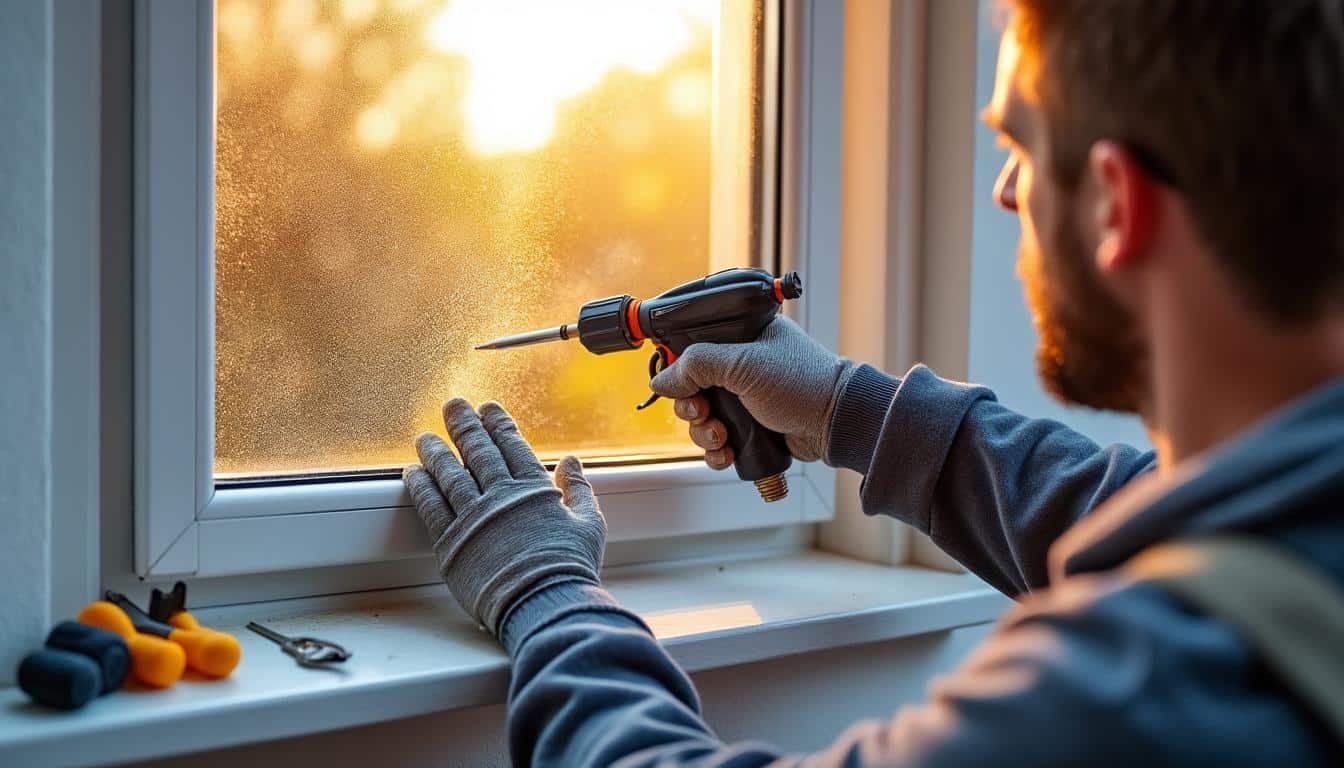 Illustration: Le rôle du silicone périphérique dans l’étanchéité des fenêtres