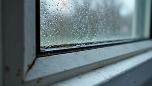 Condensation sur le silicone périphérique d’une fenêtre : causes et solutions contre l’infiltration