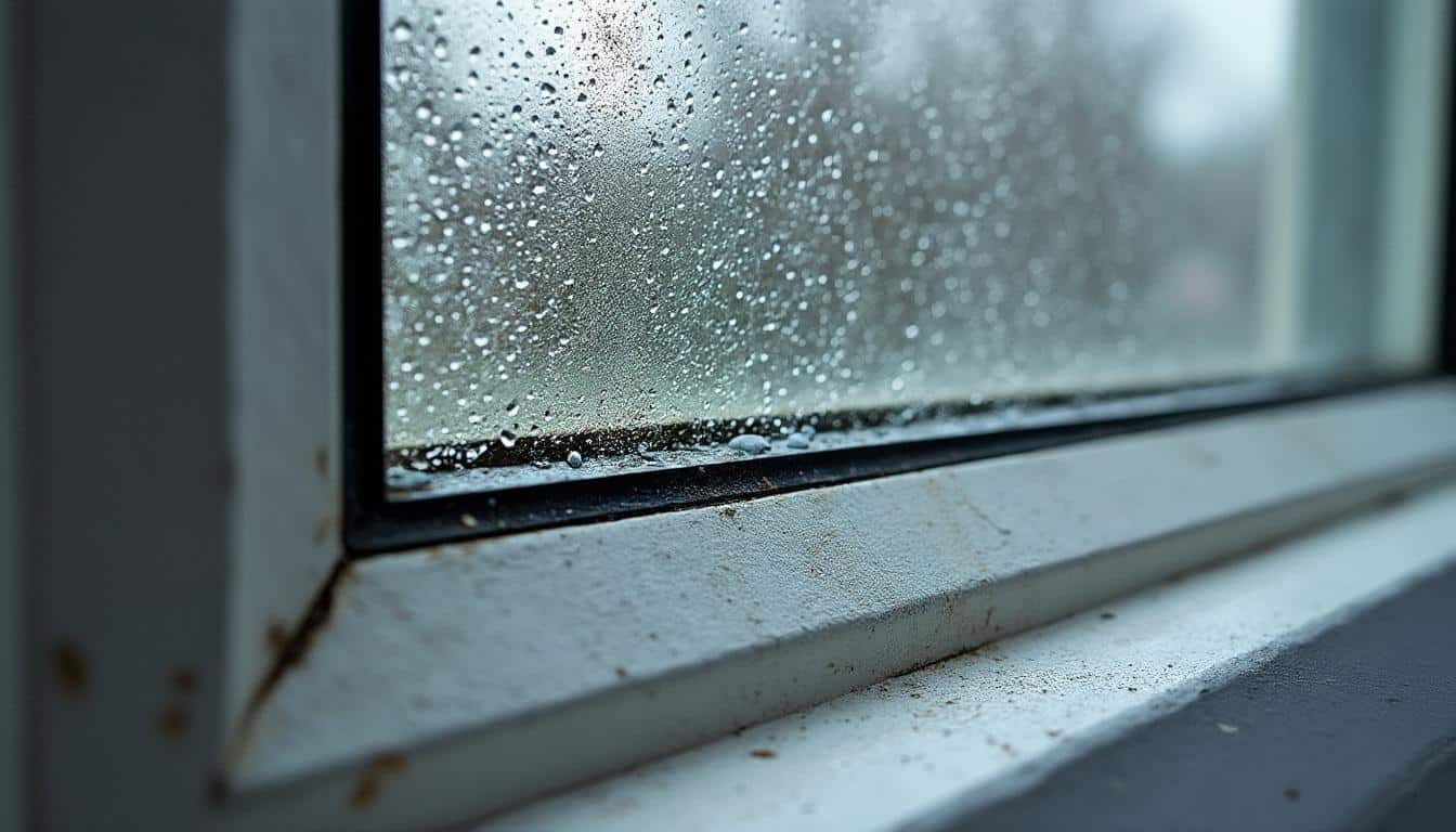 Condensation sur le silicone périphérique d’une fenêtre : causes et solutions contre l’infiltration