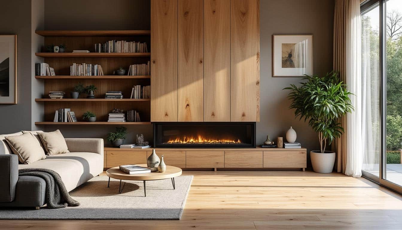 Quels styles modernes adopter avec cloison et parquet dans un appartement ?