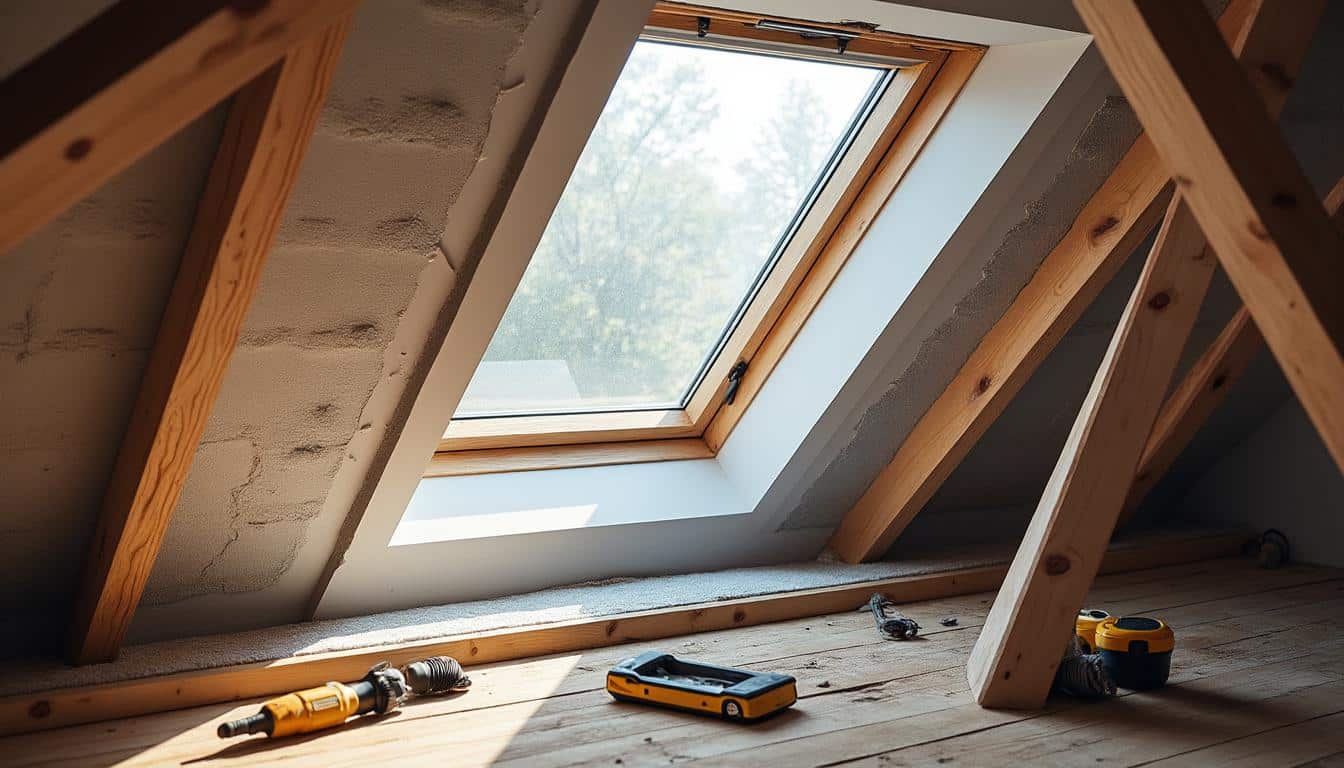 Combles : Aménagement avec Velux et prévention des fuites d’eau