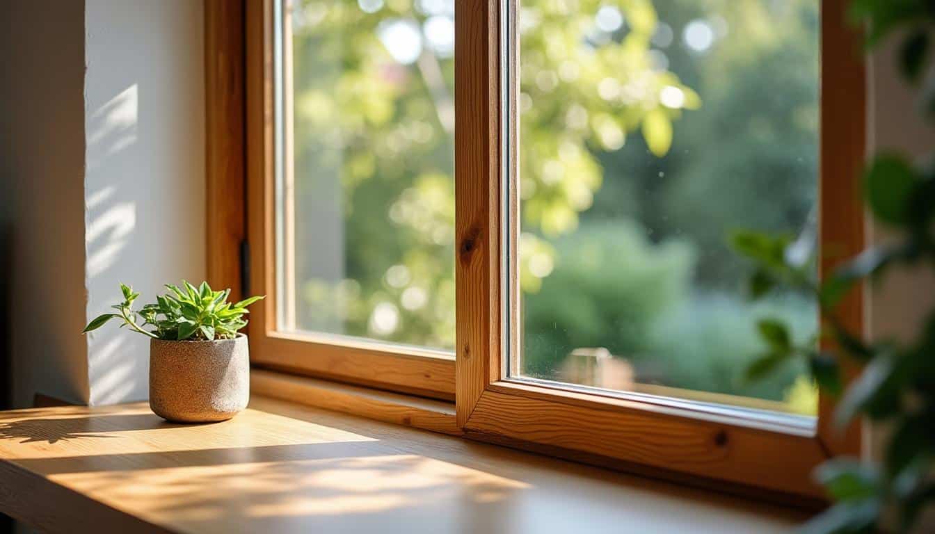 Image mise en avant pour Comment entretenir une fenêtre en bois pour la faire durer