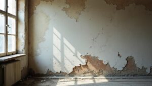 Murs avec humidité et cloquage de peinture ancienne : causes et solutions