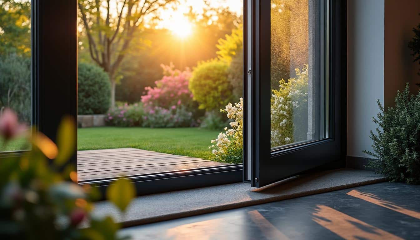 Illustration: Comprendre le rôle et les caractéristiques du seuil pour une porte-fenêtre