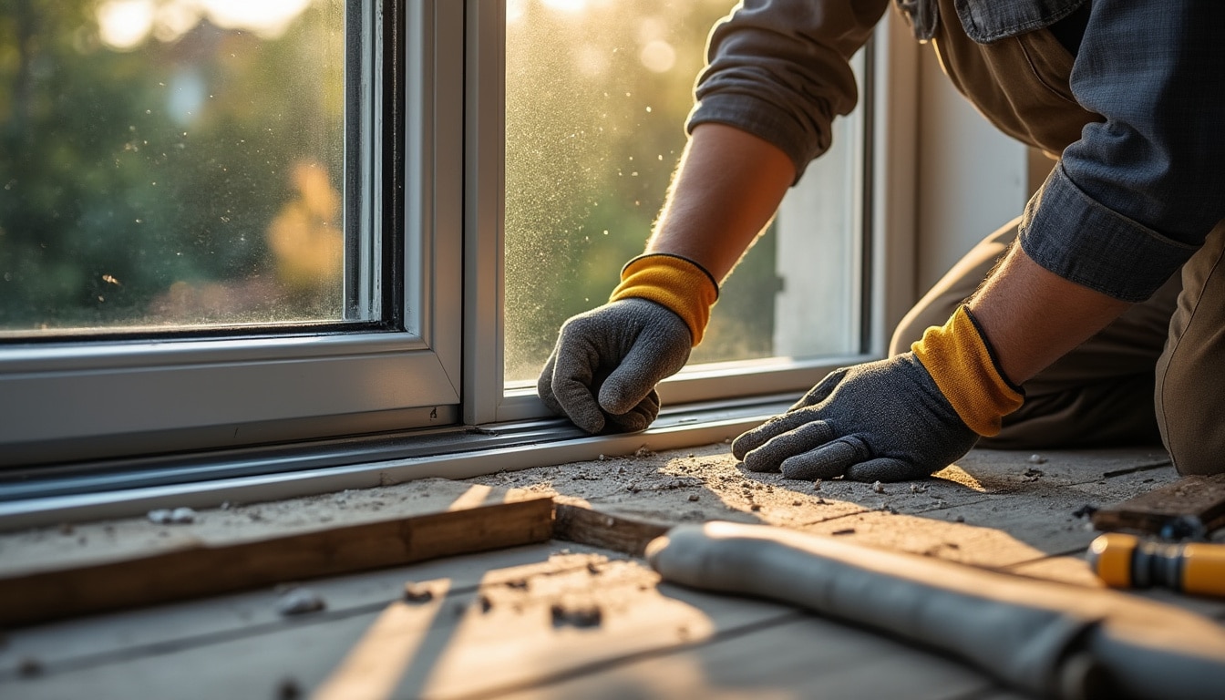 Illustration: Pourquoi un seuil est-il indispensable pour la rénovation d’une porte fenêtre ?