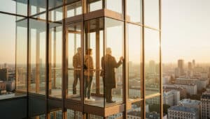 L’ascenseur panoramique, une visite à part entière
