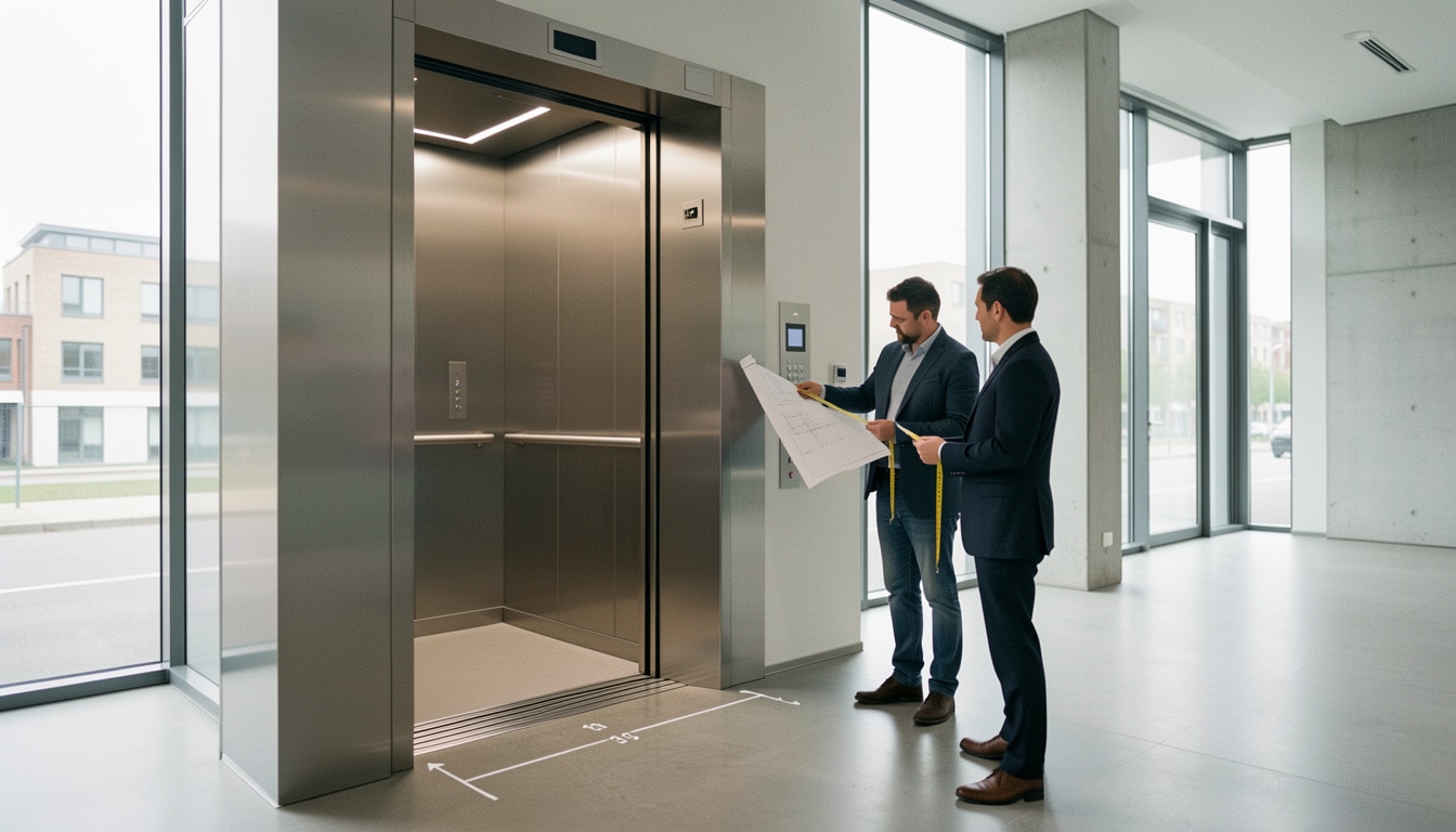 Quelles dimensions prévoir pour un ascenseur ?